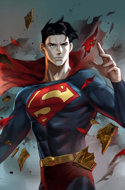 ADVENTURES OF SUPERMAN BOOK OF EL #2 COVER C LESLEY LEIRIX LI CARD STOCK VARIANT
