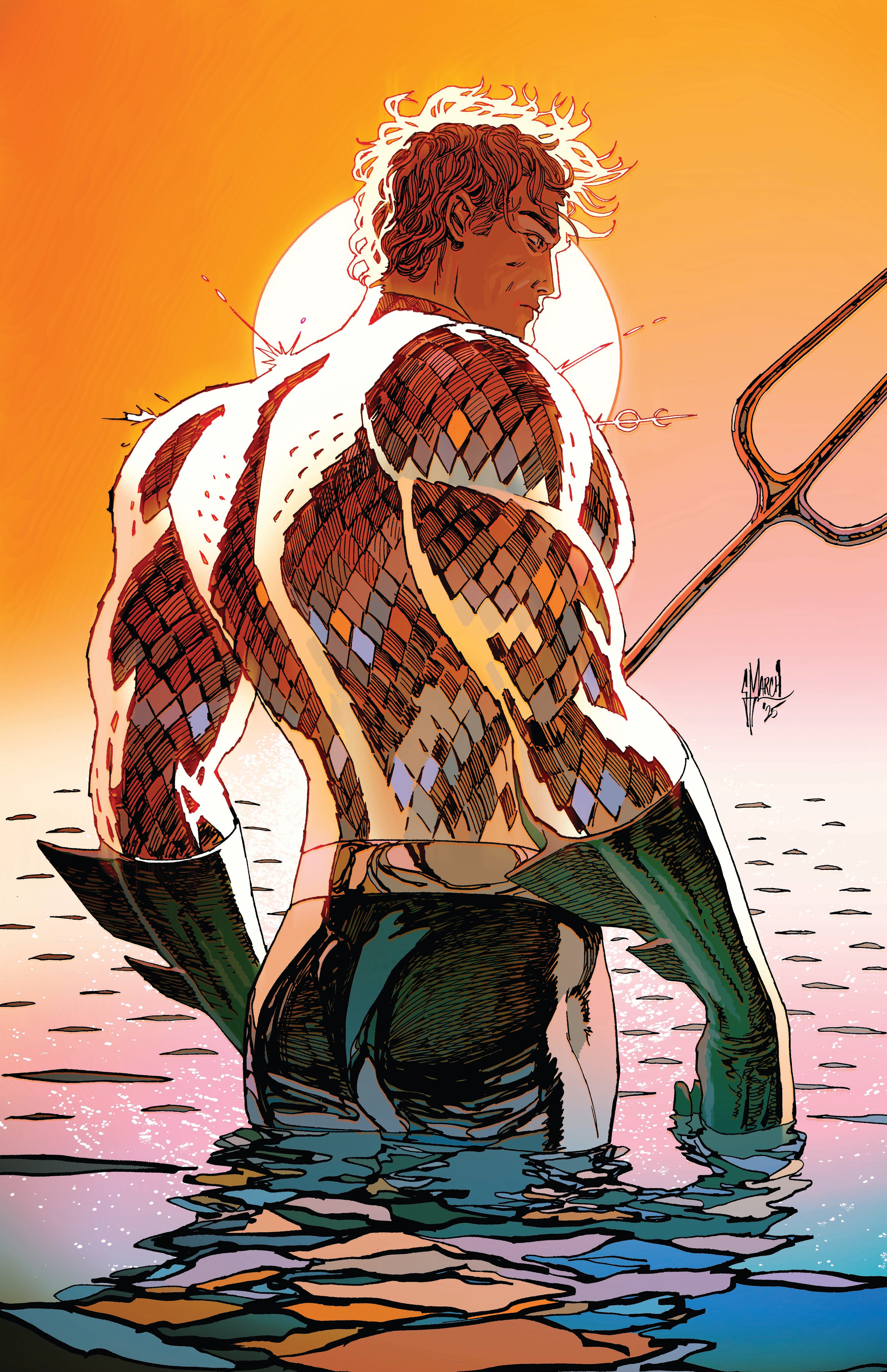AQUAMAN #10 COVER B GUILLEM MARCH CARD STOCK VARIANT