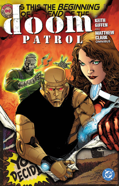 DOOM PATROL BY KEITH GIFFEN AND MATTHEW CLARK OMNIBUS HARDCOVER