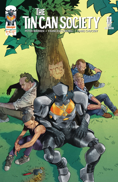 TIN CAN SOCIETY #9 COVER A FRANCESCO MOBILI