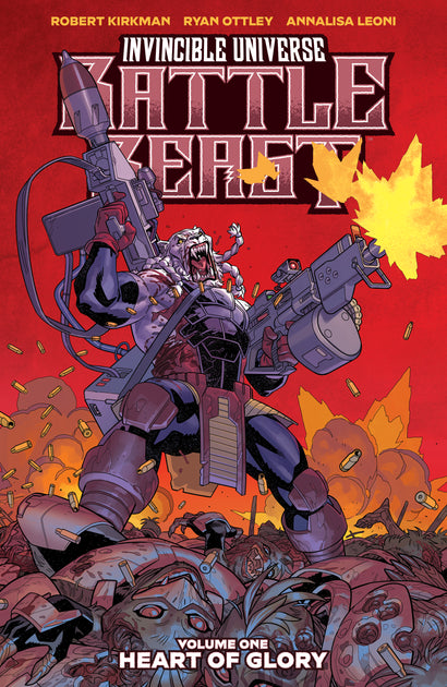 INVINCIBLE UNIVERSE BATTLE BEAST TRADE PAPERBACK VOL 01 DIRECT MARKET EXCLUSIVE RYAN OTTLEY & ANNALISA LEONI CVR