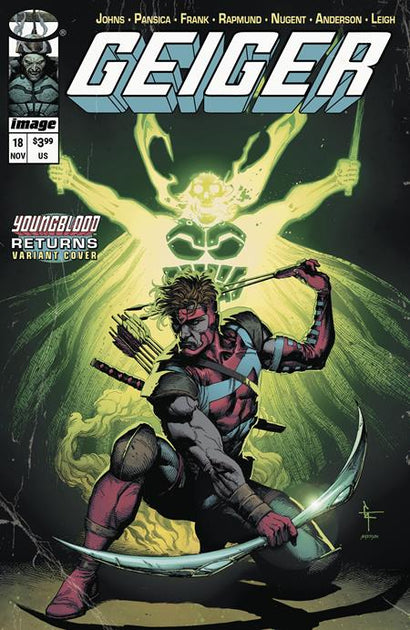 GEIGER #18 COVER D GARY FRANK YOUNGBLOOD TEAM UP VARIANT