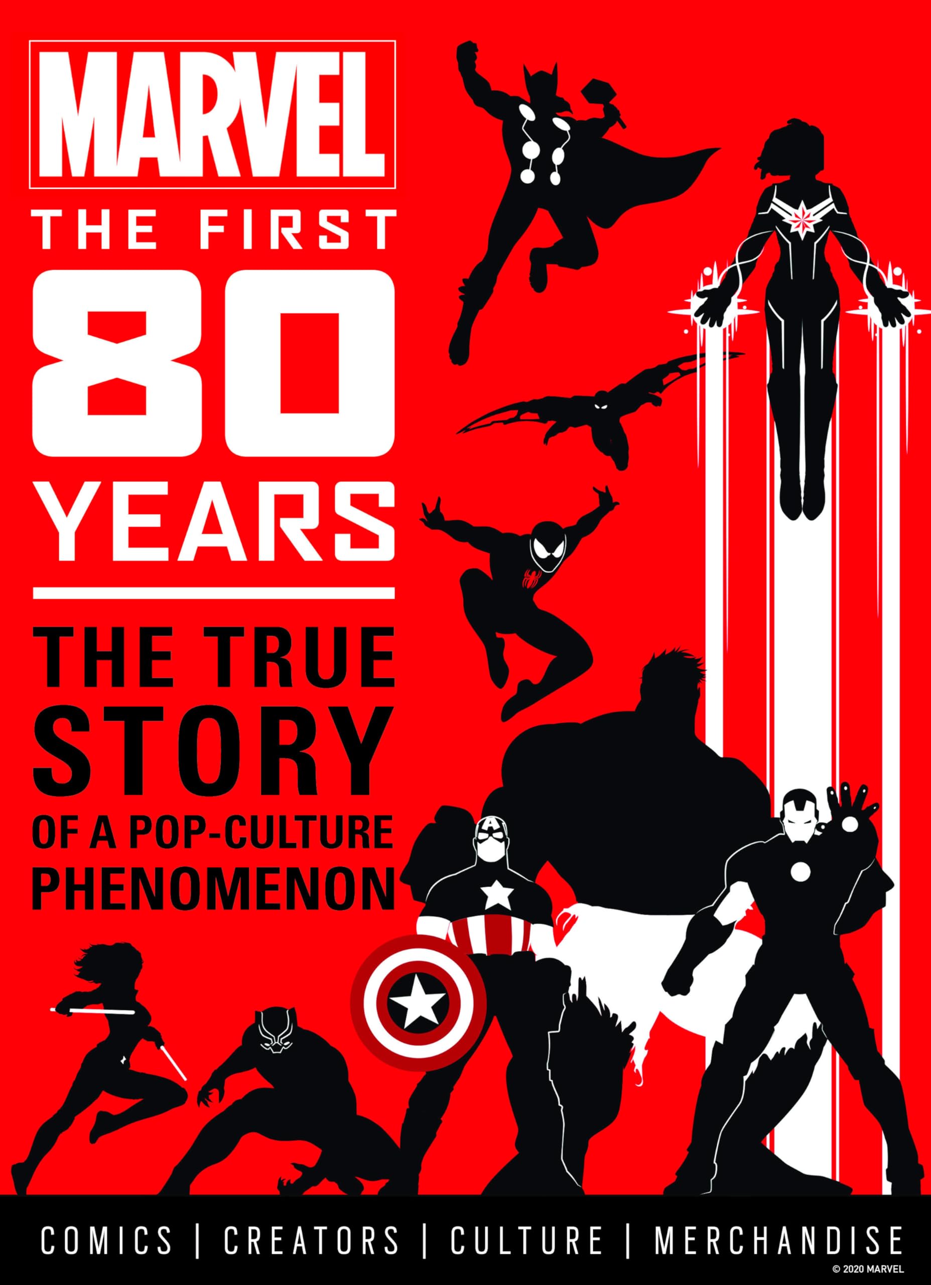 MARVEL COMICS THE FIRST 80 YEARS HARDCOVER