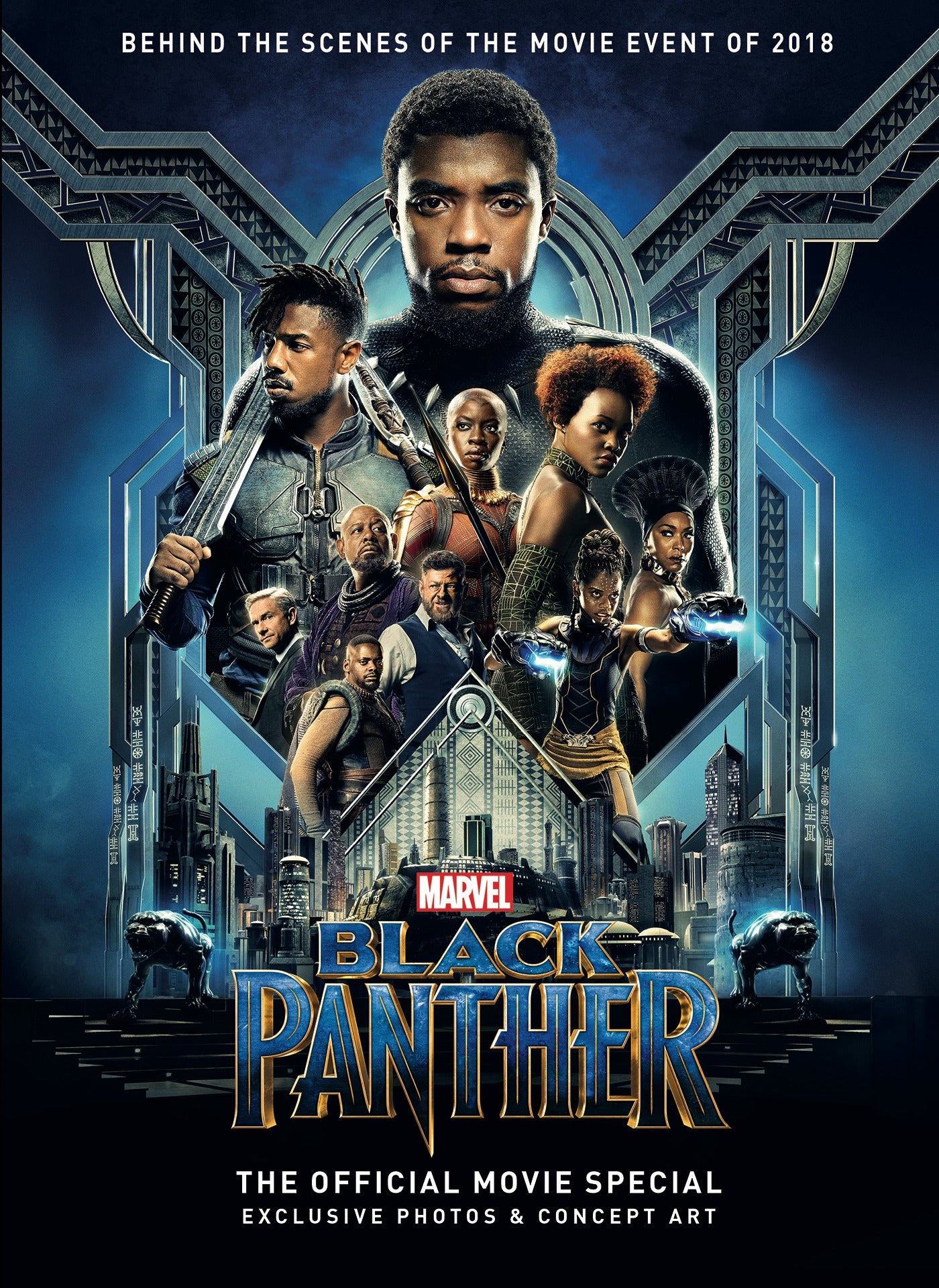 MARVELS BLACK PANTHER THE OFFICIAL MOVIE SPECIAL BOOK HARDCOVER