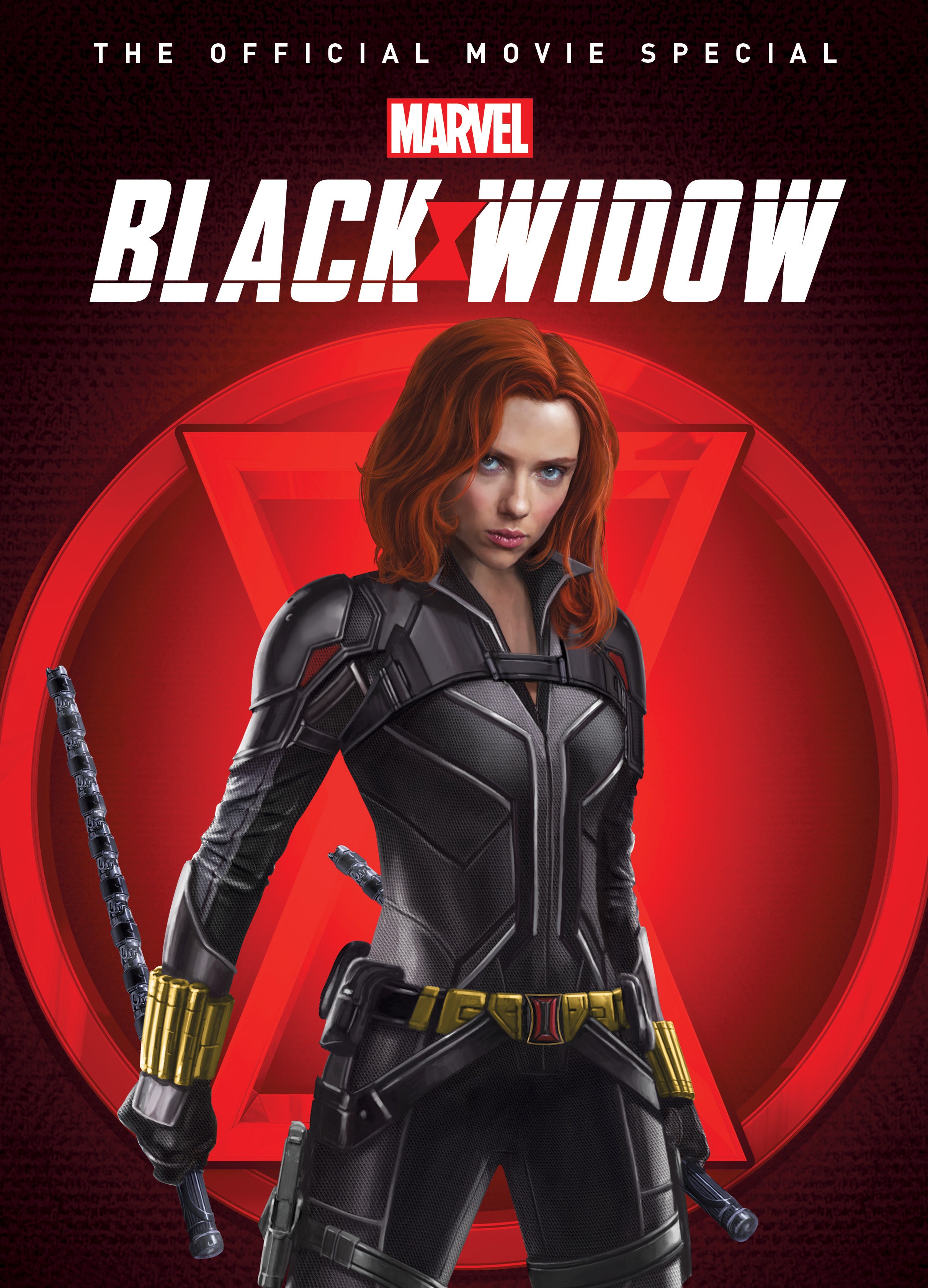 MARVELS BLACK WIDOW THE OFFICIAL MOVIE SPECIAL BOOK HARDCOVER