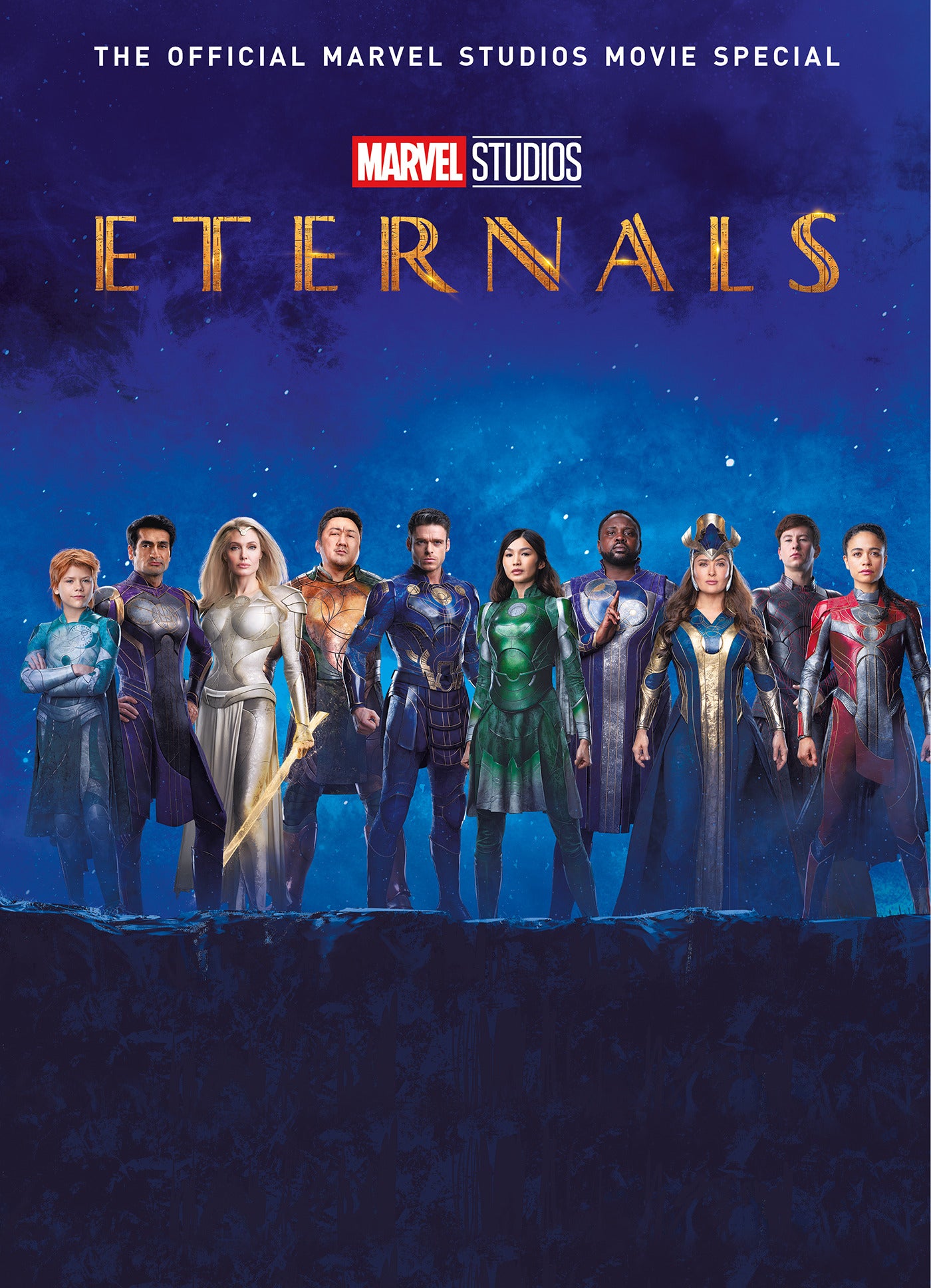 MARVELS ETERNALS THE OFFICIAL MOVIE SPECIAL BOOK HARDCOVER