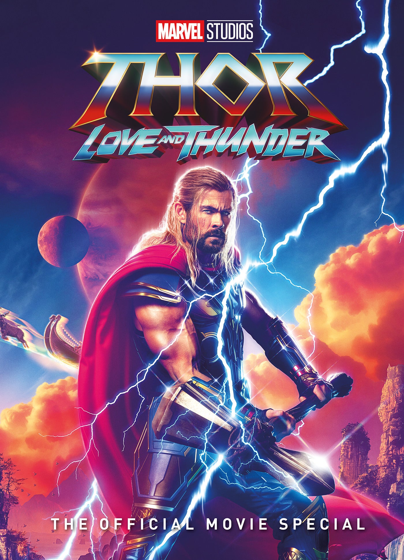 MARVELS THOR 4 LOVE AND THUNDER MOVIE SPECIAL BOOK HARDCOVER