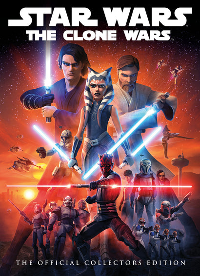 STAR WARS THE CLONE WARS HARDCOVER THE OFFICIAL COLLECTORS EDITION