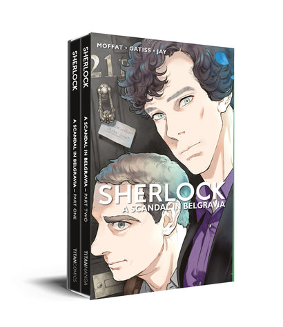 SHERLOCK A SCANDAL IN BELGRAVIA TRADE PAPERBACK VOL 01-02 SLIPCASE SET