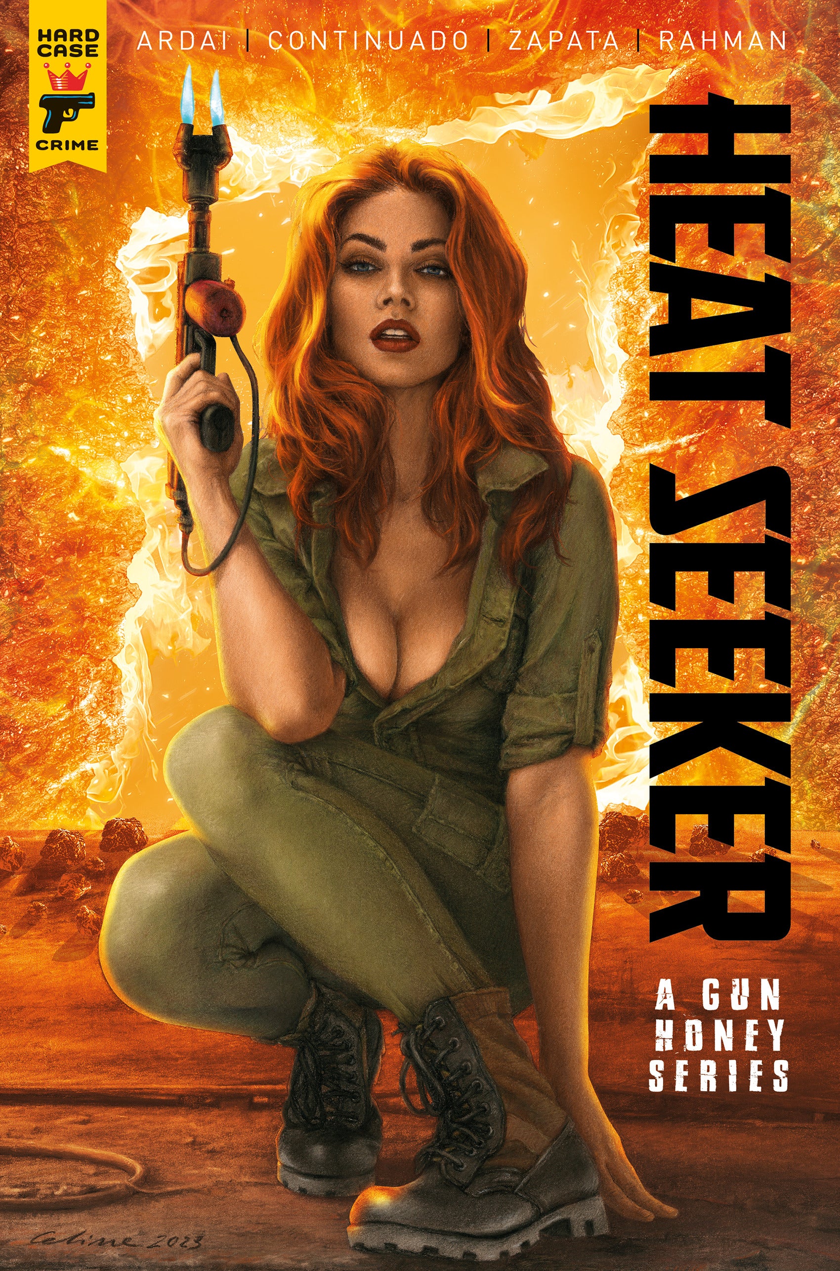 HEAT SEEKER A GUN HONEY SERIES TRADE PAPERBACK VOL 01 REGULAR EDITION CELINA 