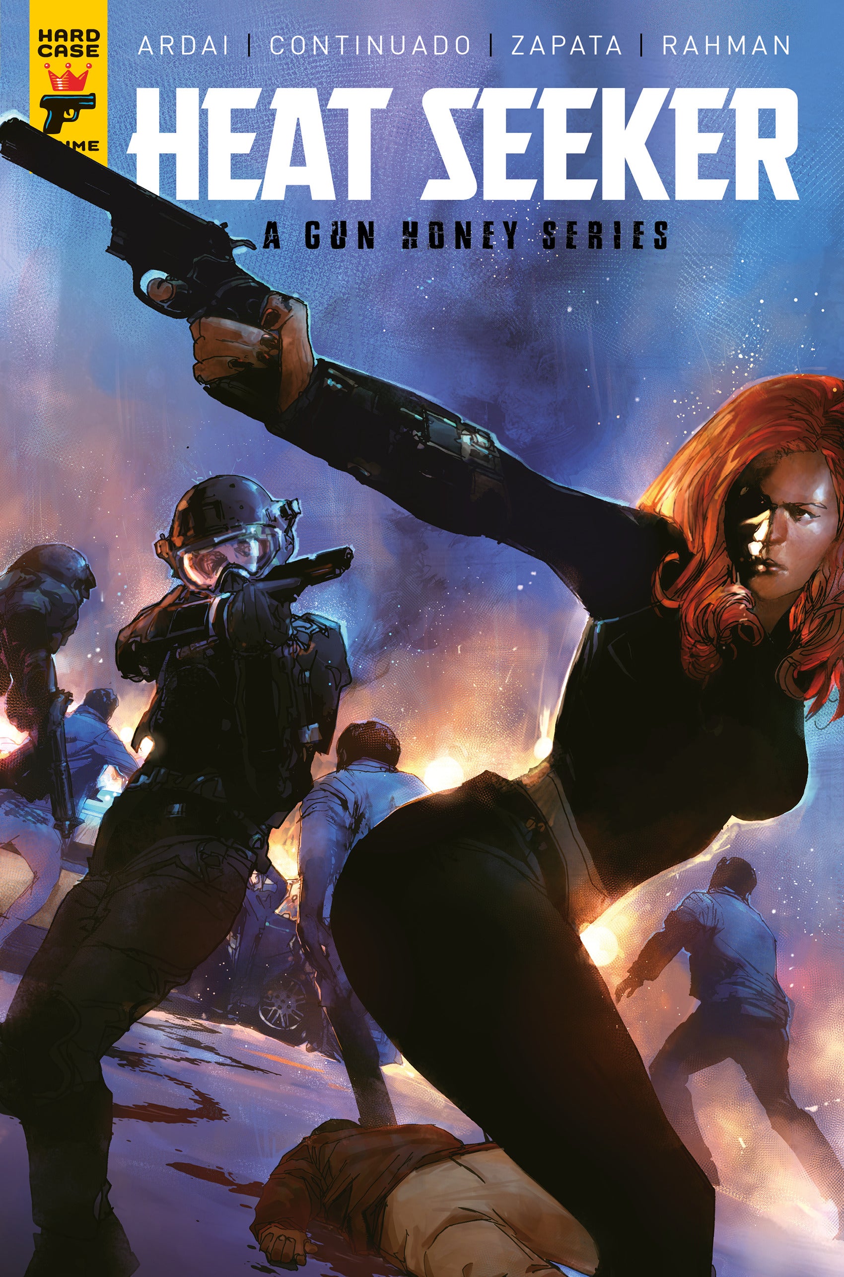 HEAT SEEKER A GUN HONEY SERIES TRADE PAPERBACK VOL 01 DIRECT MARKET EDITION BILL SIENKIEWICZ CVR 
