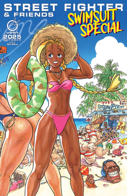 2025 STREET FIGHTER & FRIENDS SWIMSUIT SPECIAL #1 (ONE SHOT) COVER E INC 1:5 KINU NISHIMURA VARIANT