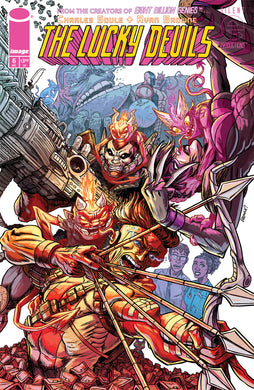 LUCKY DEVILS #6 COVER C RYAN BROWNE YOUNGBLOOD TEAM UP VARIANT