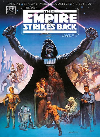 STAR WARS THE EMPIRE STRIKES BACK 40TH ANNIVERSARY SPECIAL BOOK HARDCOVER