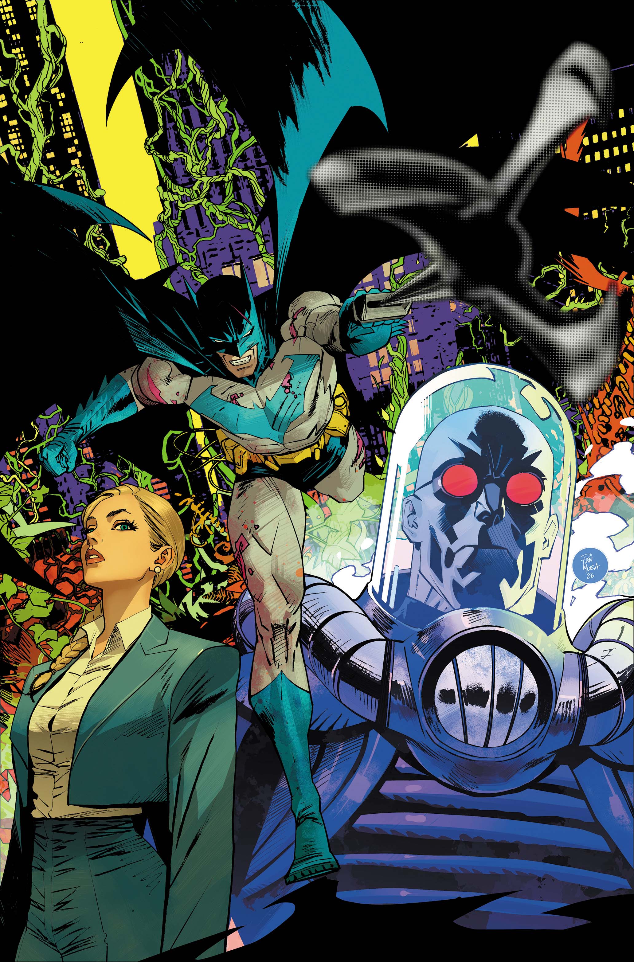BATMAN #14 CVR E DAN MORA FOIL VAR (BATMAN BAD SEEDS)
