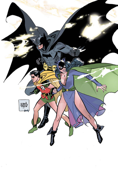 BATMAN & ROBIN YEAR ONE DYNAMIC DUOS #3 CVR C GORAN PARLOV CARD STOCK VAR