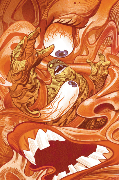 CLAYFACE CELEBRITY DIRT #4 CVR B MIKE DEL MUNDO CARD STOCK VAR