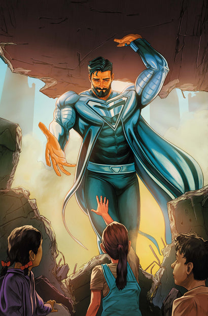 SUPERMAN FATHER OF TOMORROW #6 CVR C NIMIT MALAVIA CARD STOCK VAR