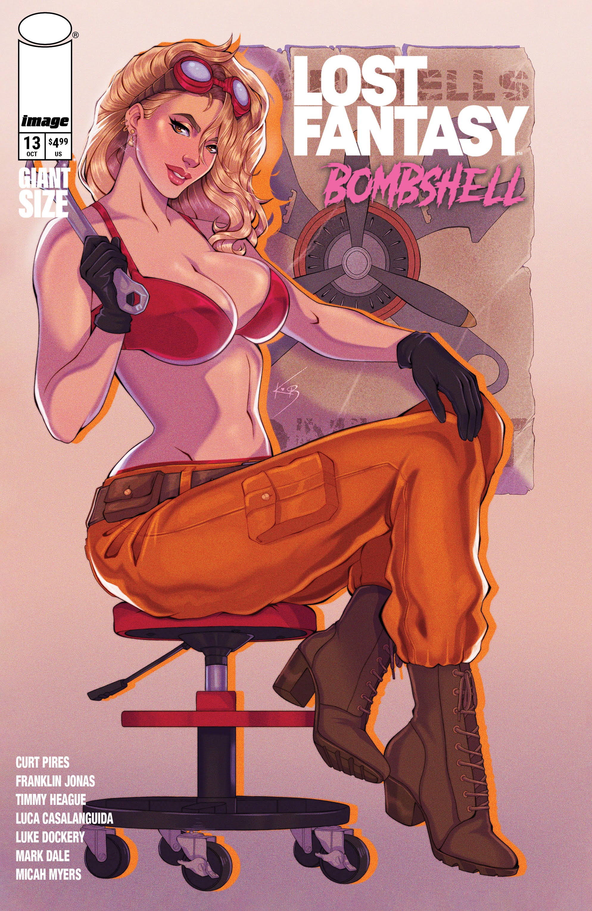 LOST FANTASY #13 CVR H KATT BLANCHETTE BOMBSHELL VAR