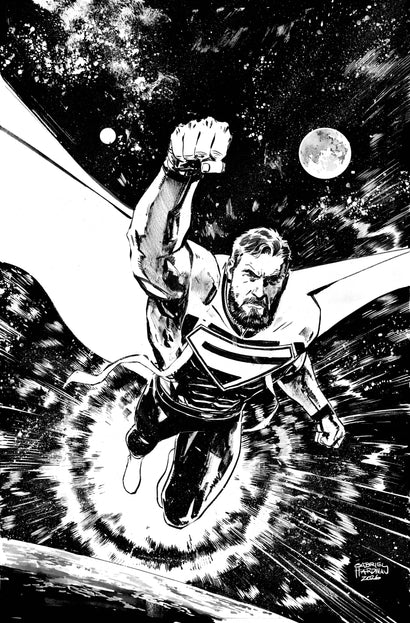 SUPERMAN FATHER OF TOMORROW #6 CVR B GABRIEL HARDMAN CARD STOCK VAR