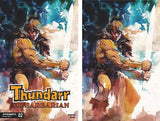 THUNDARR THE BARBARIAN #2 CVRS O & P ITO TRADE & VIRGIN DYNAMITE COM EXCLUSIVE SET (BUNDLE OF 2) VAR