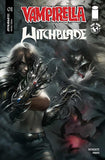 VAMPIRELLA X WITCHBLADE SPECIAL #1 (ONE SHOT) CVR O FRANCESCO MATTINA FOIL VAR