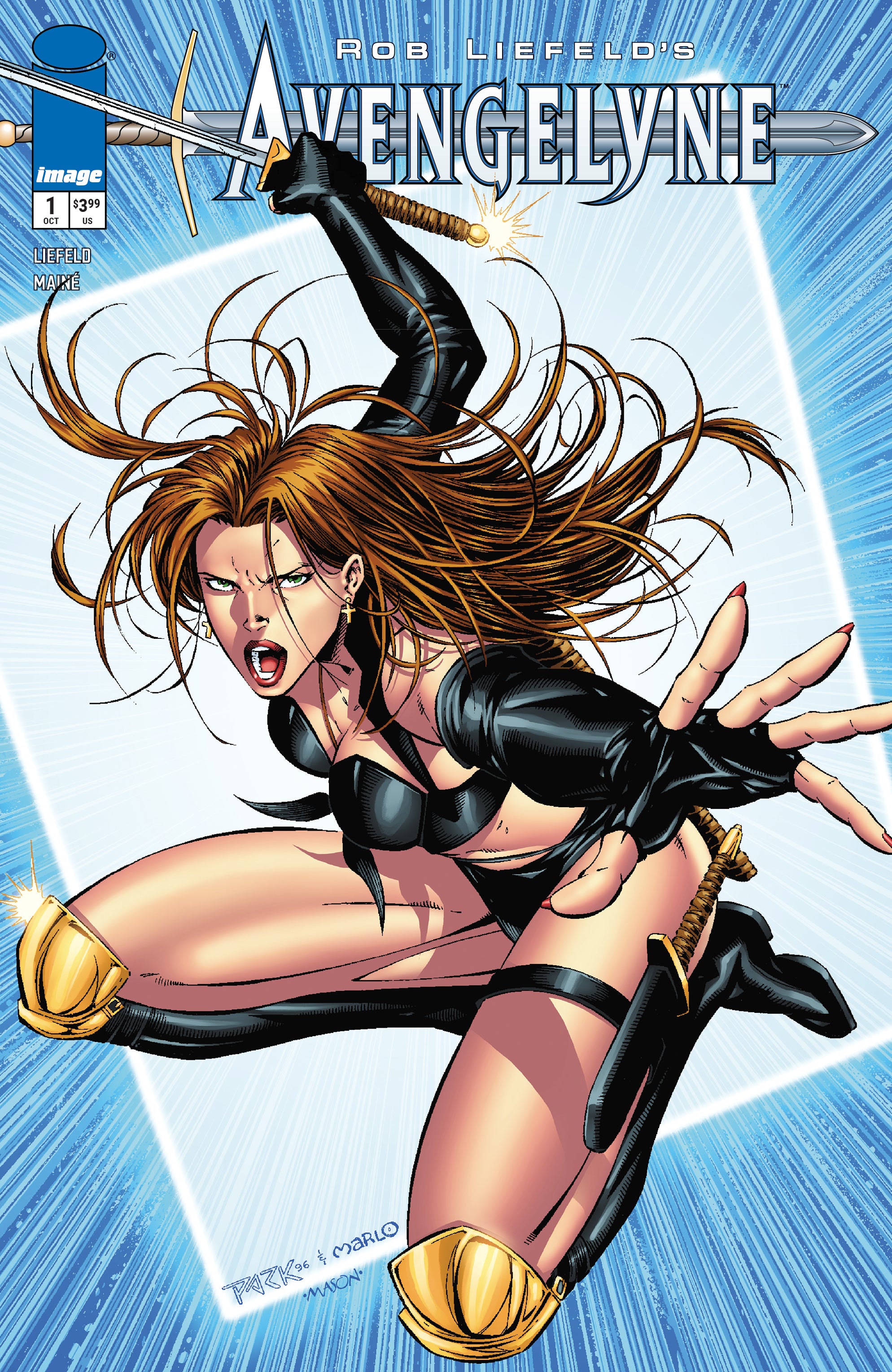 AVENGELYNE #1 CVR F ANDY PARK LEGACY VAR