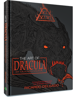 ART OF DRACULA OF TRANSYLVANIA HARDCOVER