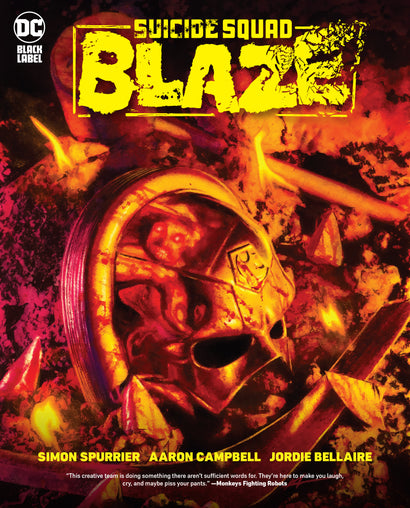 SUICIDE SQUAD BLAZE HARDCOVER 