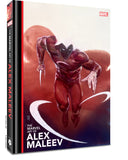 MARVEL ART OF ALEX MALEEV HARDCOVER DIRECT MARKET ED