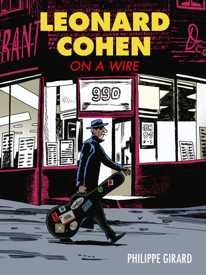 LEONARD COHEN ON A WIRE HARDCOVER 