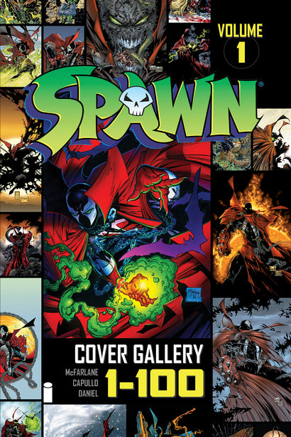 SPAWN COVER GALLERY HARDCOVER VOL 01 Second Printing