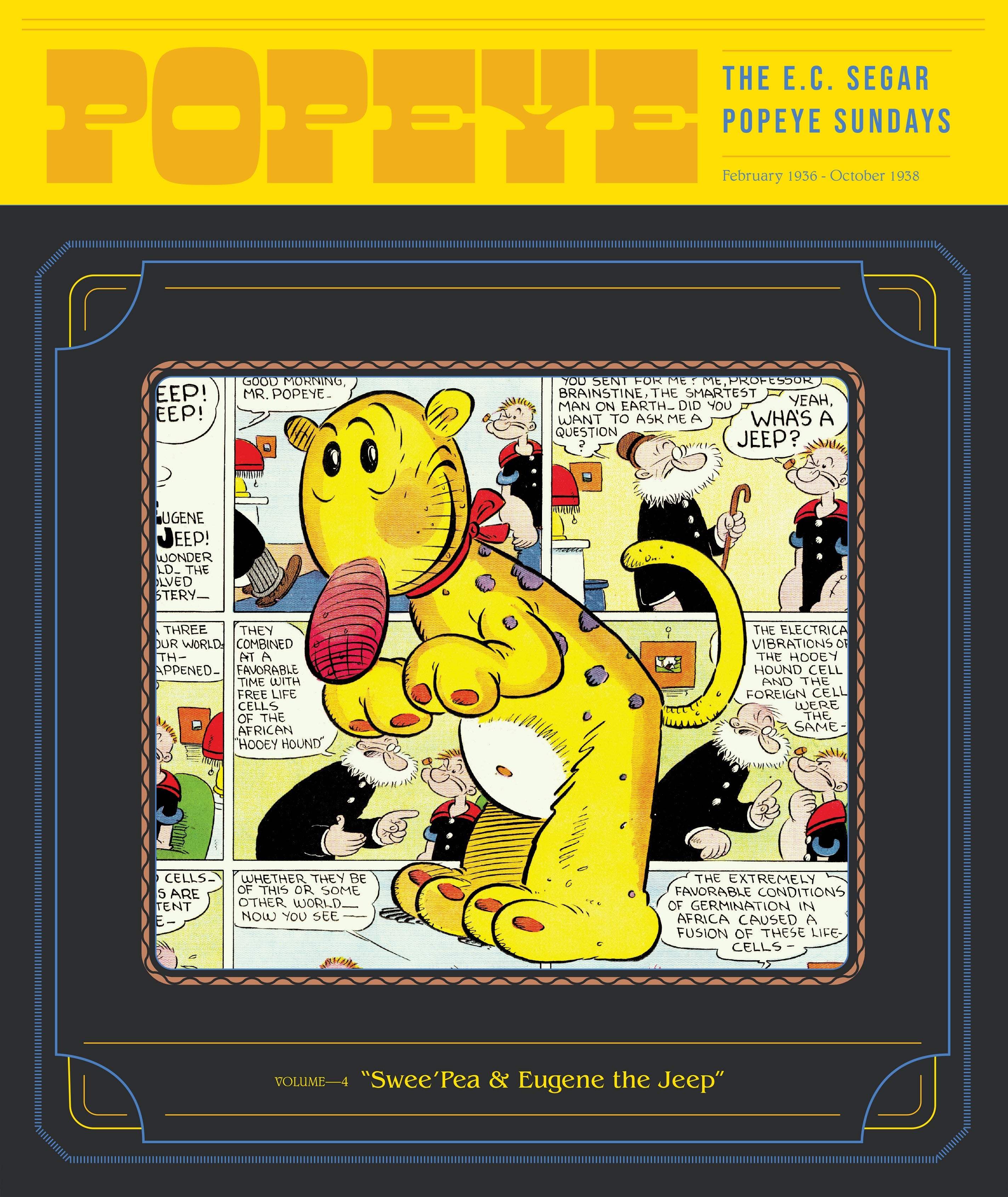 POPEYE TRADE PAPERBACK VOL 4 SWEEPEA & EUGENE THE JEEP 
