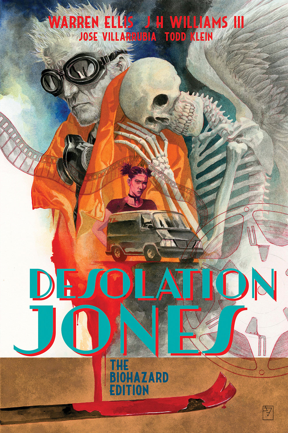 DESOLATION JONES THE BIOHAZARD EDITION HARDCOVER 