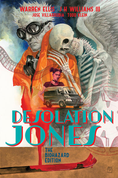 DESOLATION JONES THE BIOHAZARD EDITION HARDCOVER 