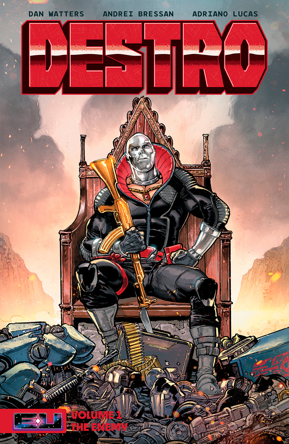 DESTRO TRADE PAPERBACK VOL 01 ANDREI BRESSAN & ADRIANO LUCAS CVR