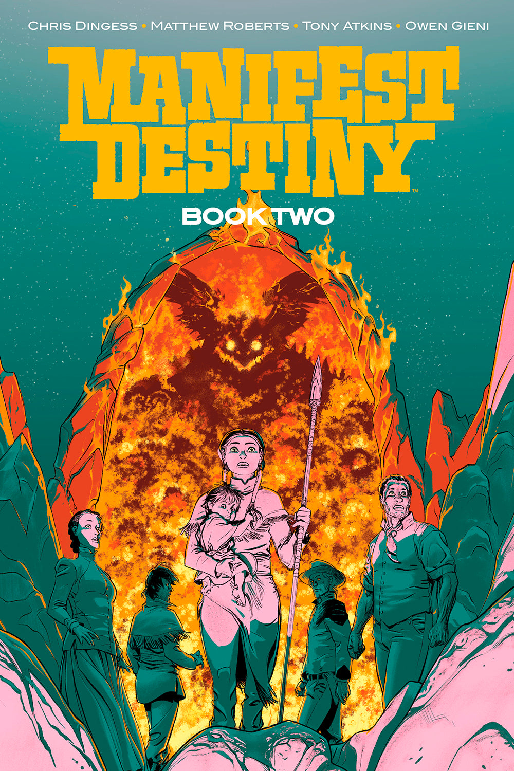 MANIFEST DESTINY DLX HARDCOVER BOOK 2 