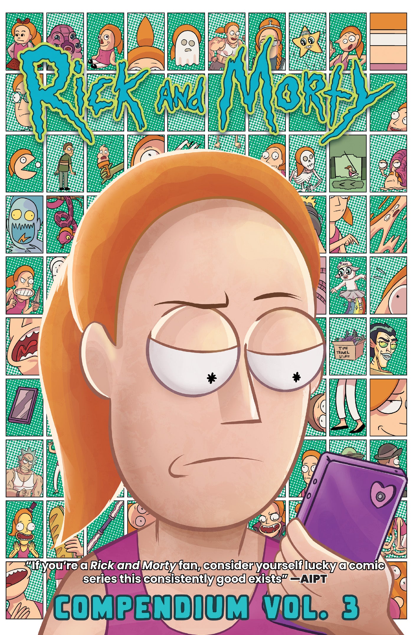 RICK AND MORTY COMPENDIUM TRADE PAPERBACK VOL 3