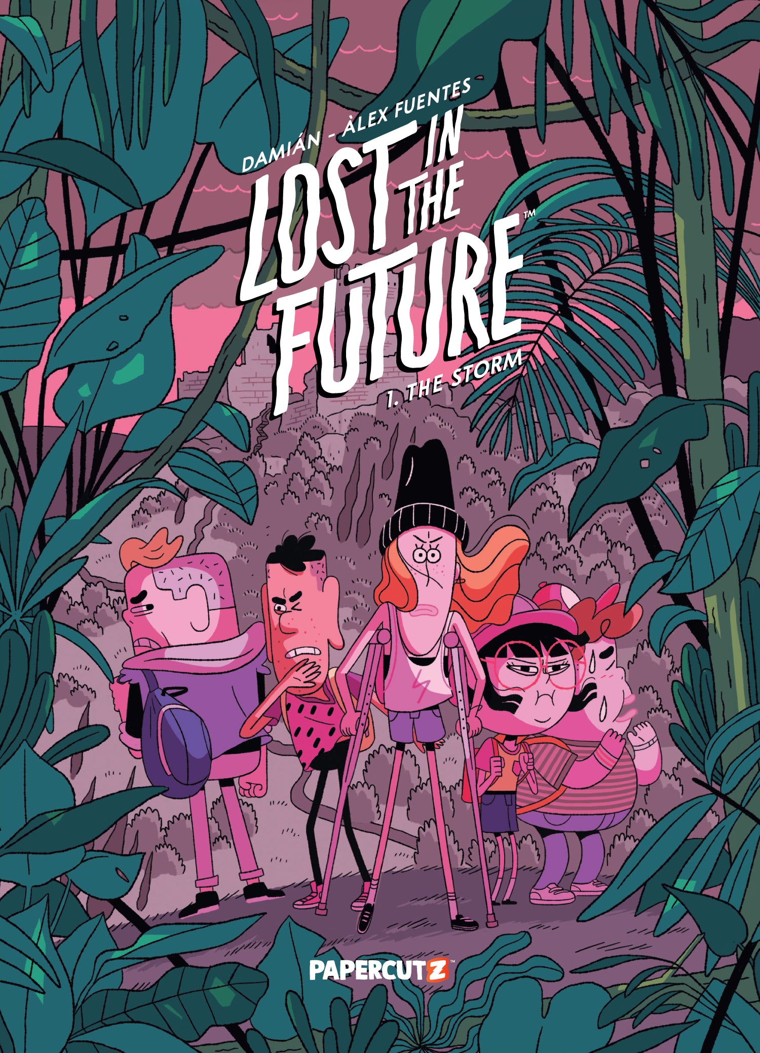 LOST IN THE FUTURE TRADE PAPERBACK VOL 01 THE STORM