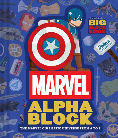 MARVEL ALPHABLOCK HARDCOVER DELUXE GIFT EDITION (AN ABRAMS BIG BLOCK BOOK)