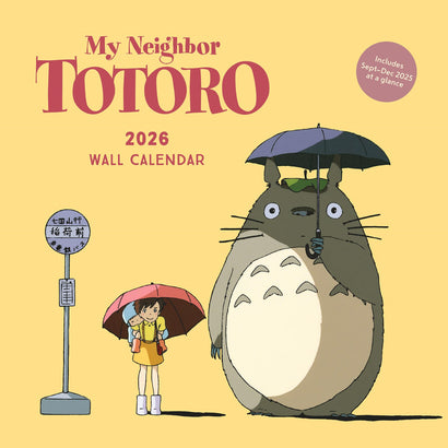 STUDIO GHIBLI MY NEIGHBOR TOTORO 2026 WALL CALENDAR