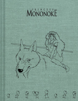 STUDIO GHIBLI PRINCESS MONONOKE SKETCHBOOK HARDCOVER