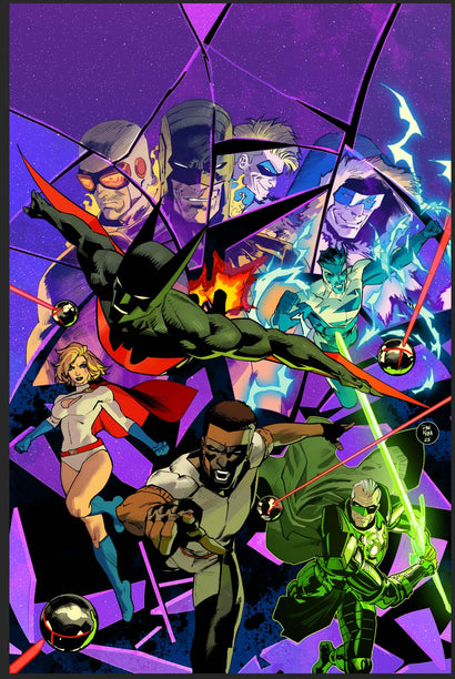 JUSTICE LEAGUE UNLIMITED #13 COVER A DAN MORA (DC K.O.)