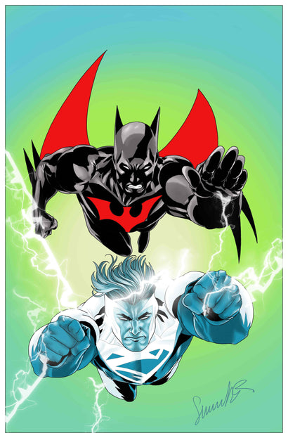 JUSTICE LEAGUE UNLIMITED #13 COVER E SALVADOR LARROCA CARD STOCK VARIANT (DC K.O.)