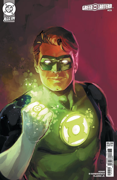 GREEN LANTERN #29 COVER D ROD REIS CARD STOCK VARIANT