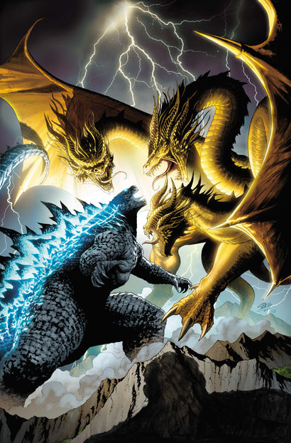 JUSTICE LEAGUE VS GODZILLA VS KONG 2 #5 COVER A CHRISTIAN DUCE