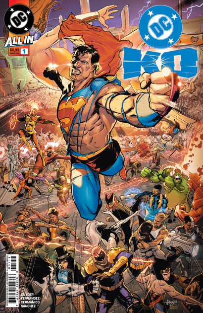 DC K.O. #1 2ND PRINTING COVER A JAVI FERNANDEZ
