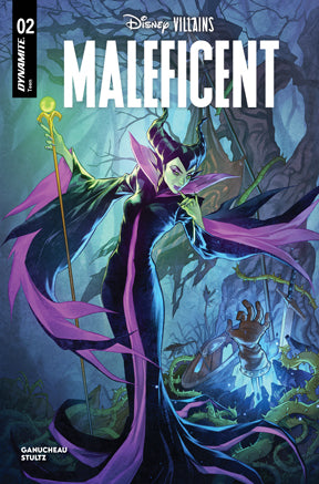 DISNEY VILLAINS MALEFICENT #2 COVER B ELLERY SANTOS VARIANT
