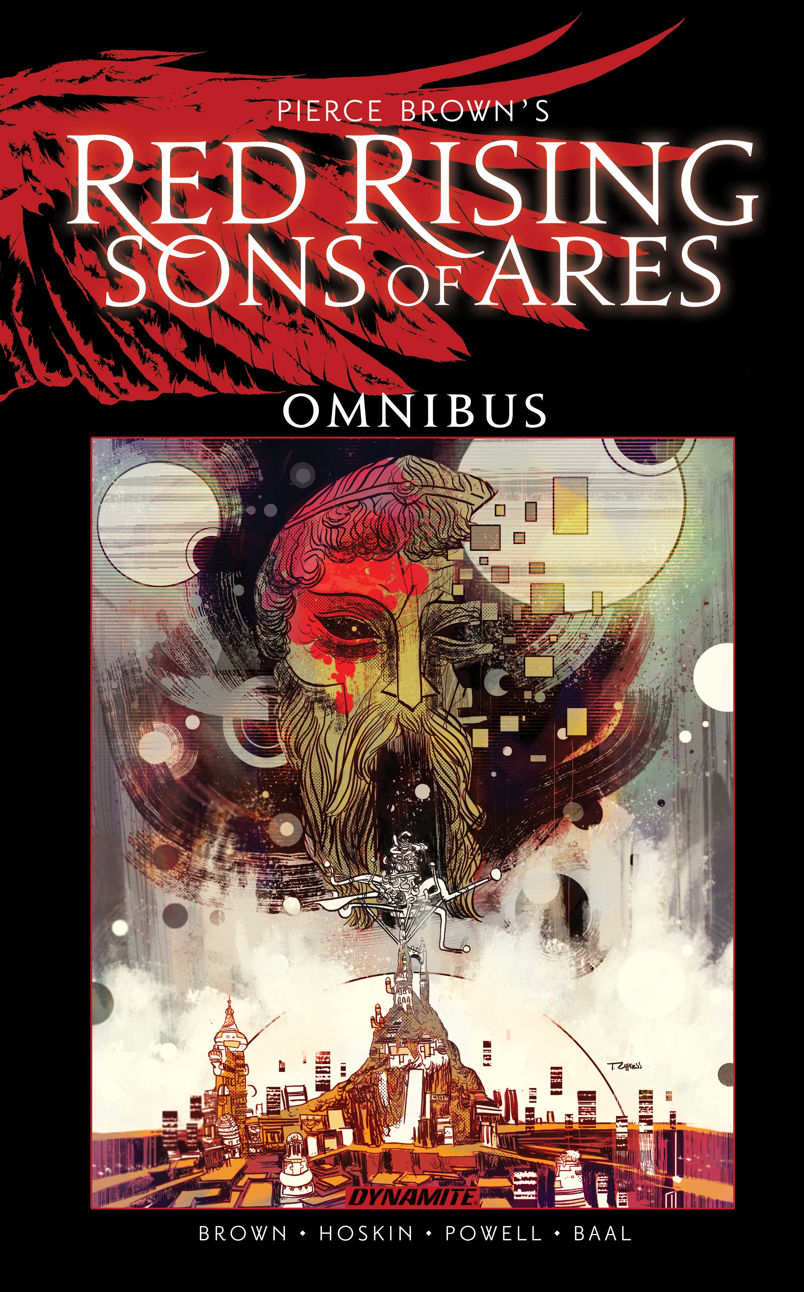 PIERCE BROWNS RED RISING SONS OF ARES OMNIBUS HARDCOVER