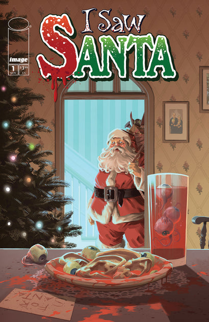 I SAW SANTA A SPAWN UNIVERSE CHRISTMAS STORY #1 COVER A MARCO FAILLA